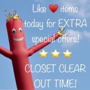 🎉 big sale! look for the 🎉 symbols for savings!